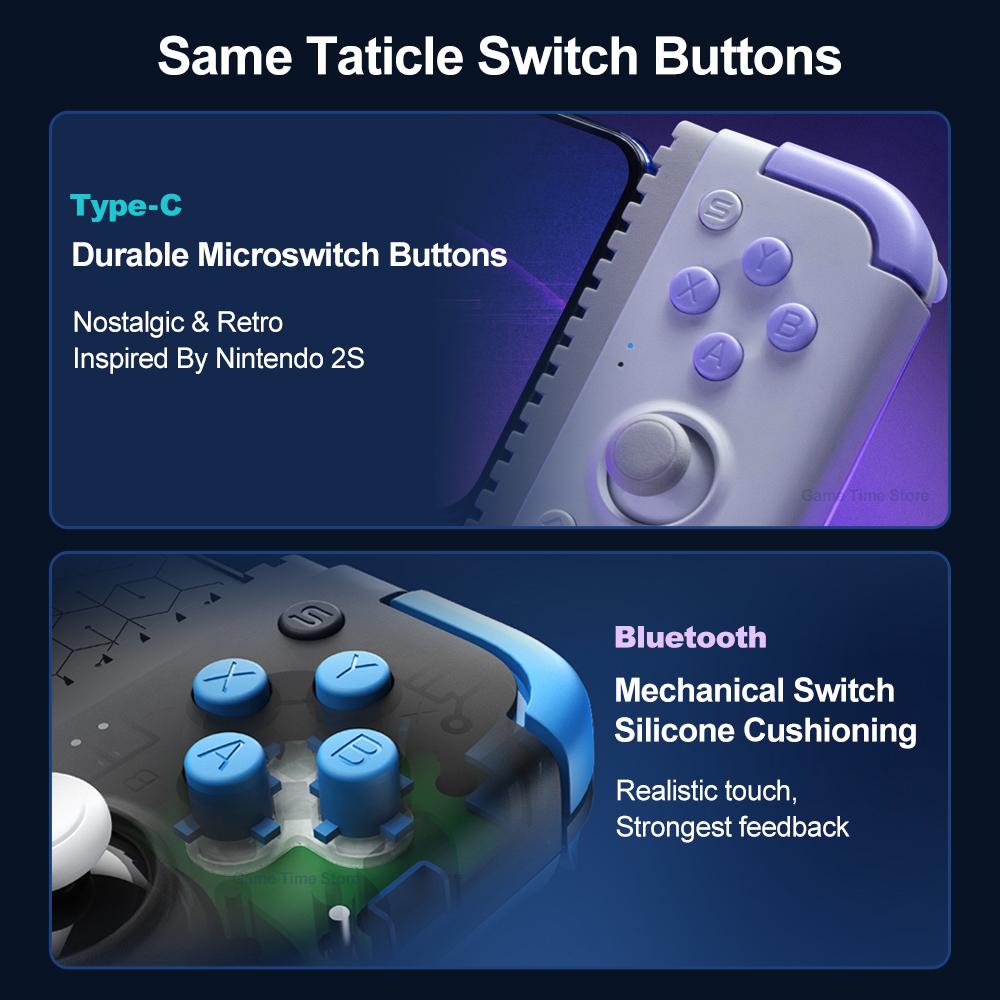 GameSir X2s Bluetooth X2s Mobile Phone Gaming Controller Gamepads Gamepad PC with with Hall Effect Stick for Android iPhone iOS