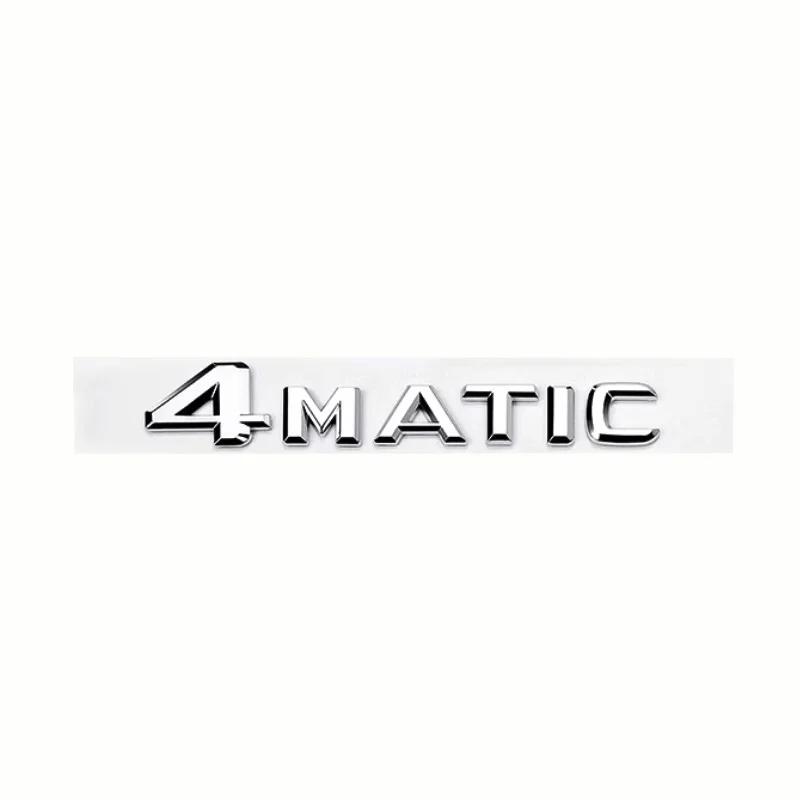 3D ABS Буквы E220d GLC220d C220d C250d GLE350d 4Matic Шильдик для Mercedes Benz W205 Наклейка на багажник автомобиля TN2