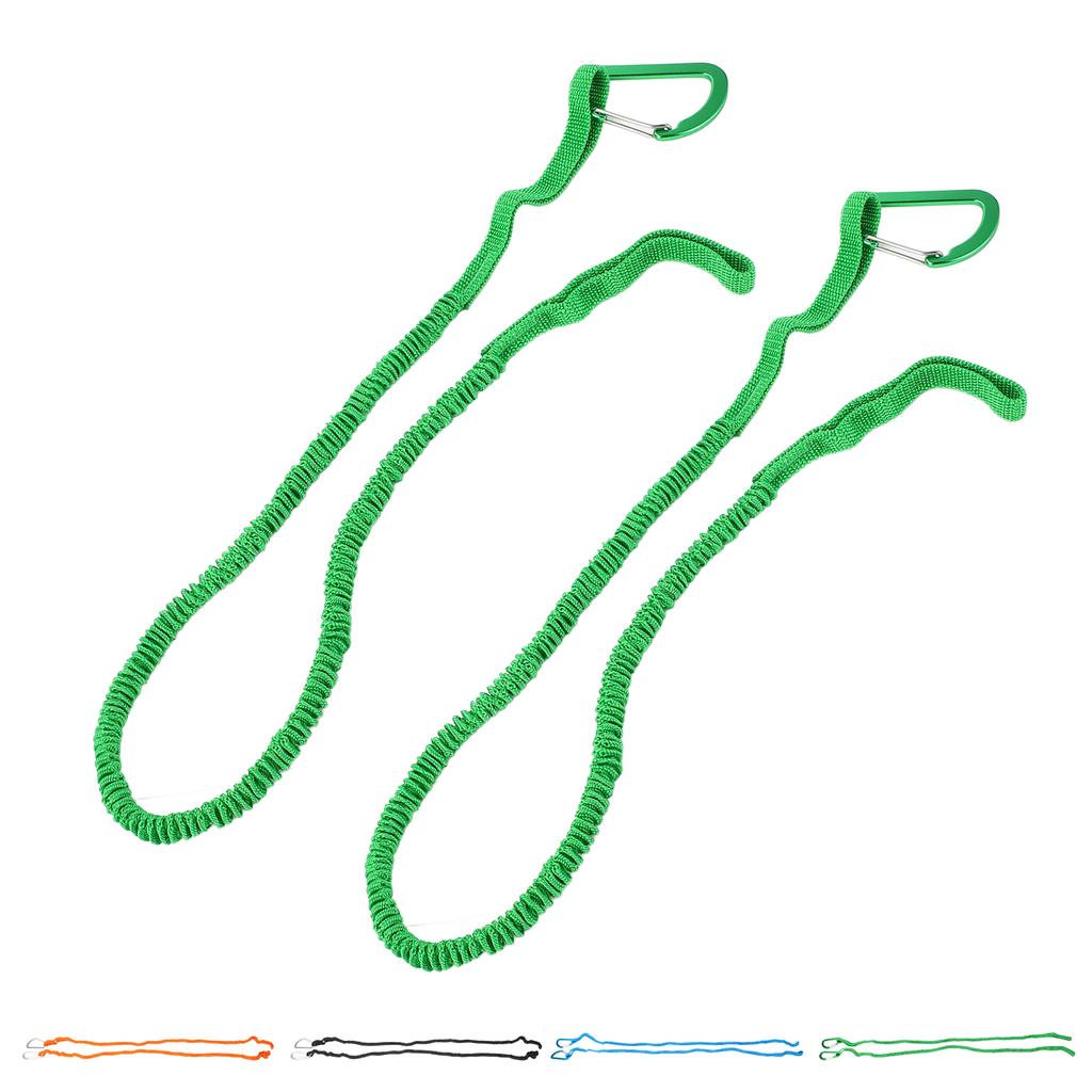 2 шт. Лиш для весла каяка, эластичный ремешок, шнурок, веревка для каякинга, гребли на лодке, гребли на каноэ, держатель для удочки