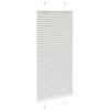 Pleated Blind Light Grey 60 x 150 cm Fabric Width 59.4 cm Polyester