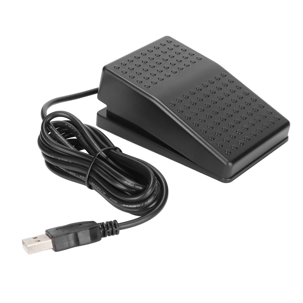 USB Педаль-переключатель Настраиваемая Программируемая Клавиатура Мышь Игровое Действие Одиночная Педаль-переключатель с USB A Интерфейсом