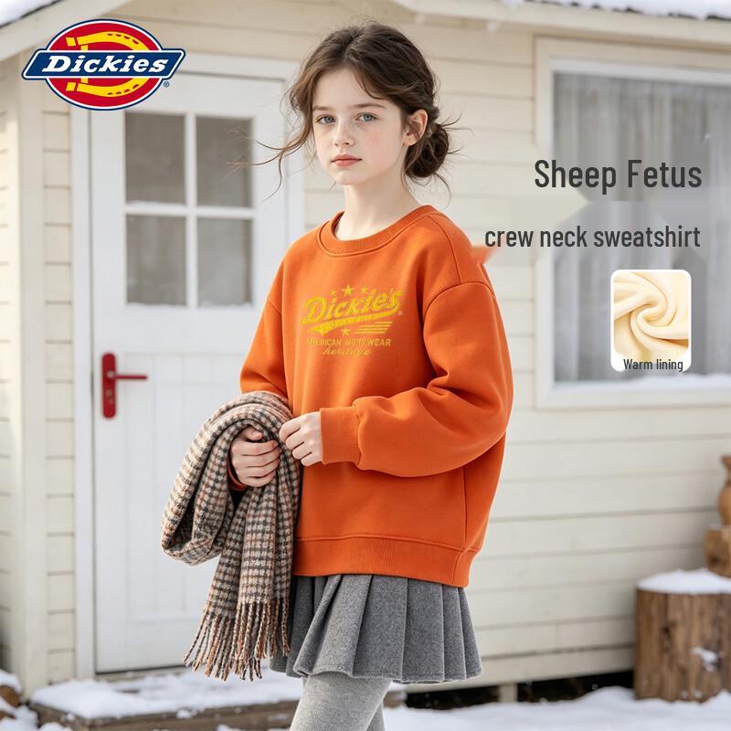 Dickies Children's Winter Fleece-Lined Pullover Sweatshirt