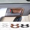 For Toyota Land Cruiser Prado FJ150 150 2014-2018 Car Styling Inner Door Handle Bowl Cover Trim Stickers Decoration