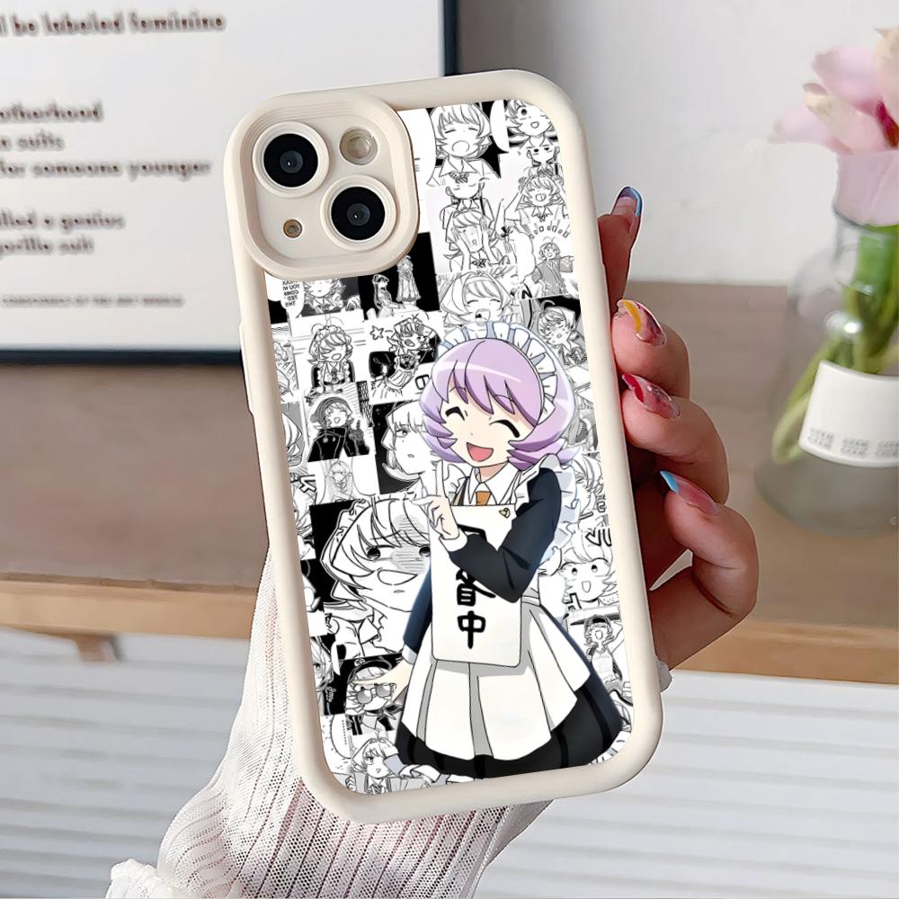 Аниме Наджими Осана Чехол для мобильного телефона для iPhone 17 16 15 14 13 12 11 Air Pro Max Plus Утолщенный ТПУ Цветной Чехол Роскошный Красивый