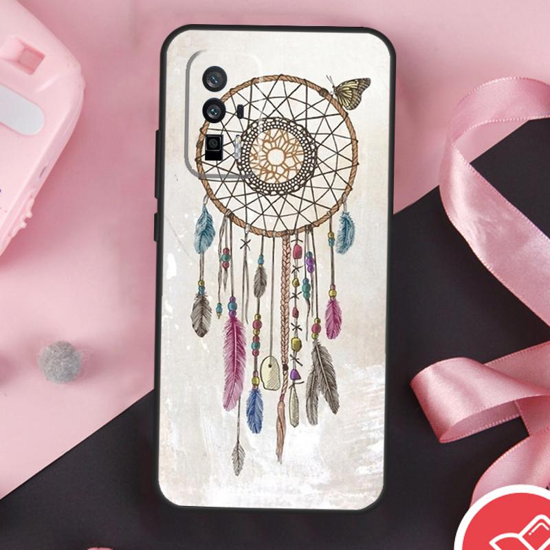 Чехол- Ловец снов Для Xiaomi 14 Ultra Mi 15 Pro 13 11T 12T 13T 14T POCO X7 Pro X3 X5 X6 F5 F6 F7 Обложка