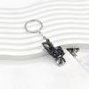 Alloy Motorcycle Pendant Keychain For Men, Creative Motorcycle Keychain