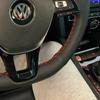 Оплетка рулевого колеса автомобиля, черная искусственная кожа для Volkswagen VW Golf 7 Mk7 Touran Up New Polo Jetta Passat B8