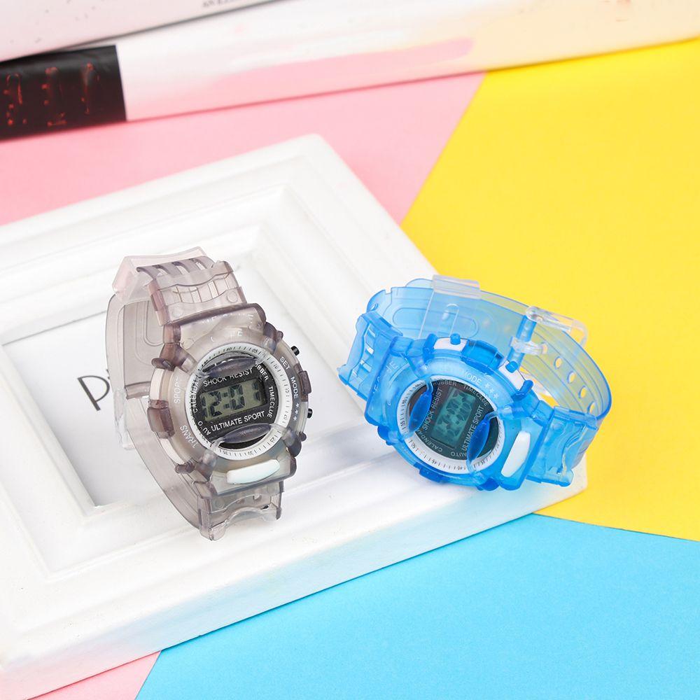 Kids Child Cartoon Children Digital Watches Electronic Meter LCD Wristwatch Candy Wrist Watch