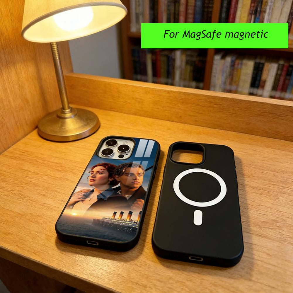 Titanic Phone Case For iPhone17,16,15,14,13,12,11 Plus,Pro Magnetic with Magsafe Wireless Charging