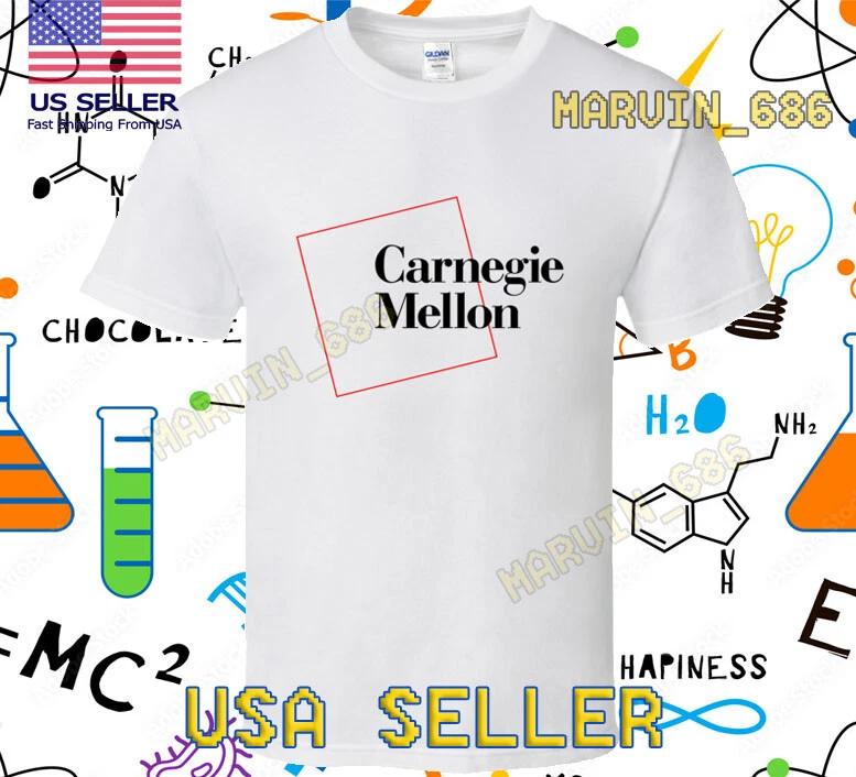 NEW SHIRT CARNEGIE MELLON UNIVERSITY CMU NO 1 LOGO T-Shirt FUNNY SIZE S-5XL