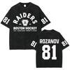 2026 Heated Rivalry Ilya Rozanov 81 Trendy Graphics T Shirt Vintage Washed Mens Oversized Cotton Crewneck Cozy Tshirt Teenagers