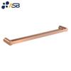 Modern Designer Single and Double Towel Racks Brass Bathroom Accessories for Home Kitchen Hotel-Copper Fixture