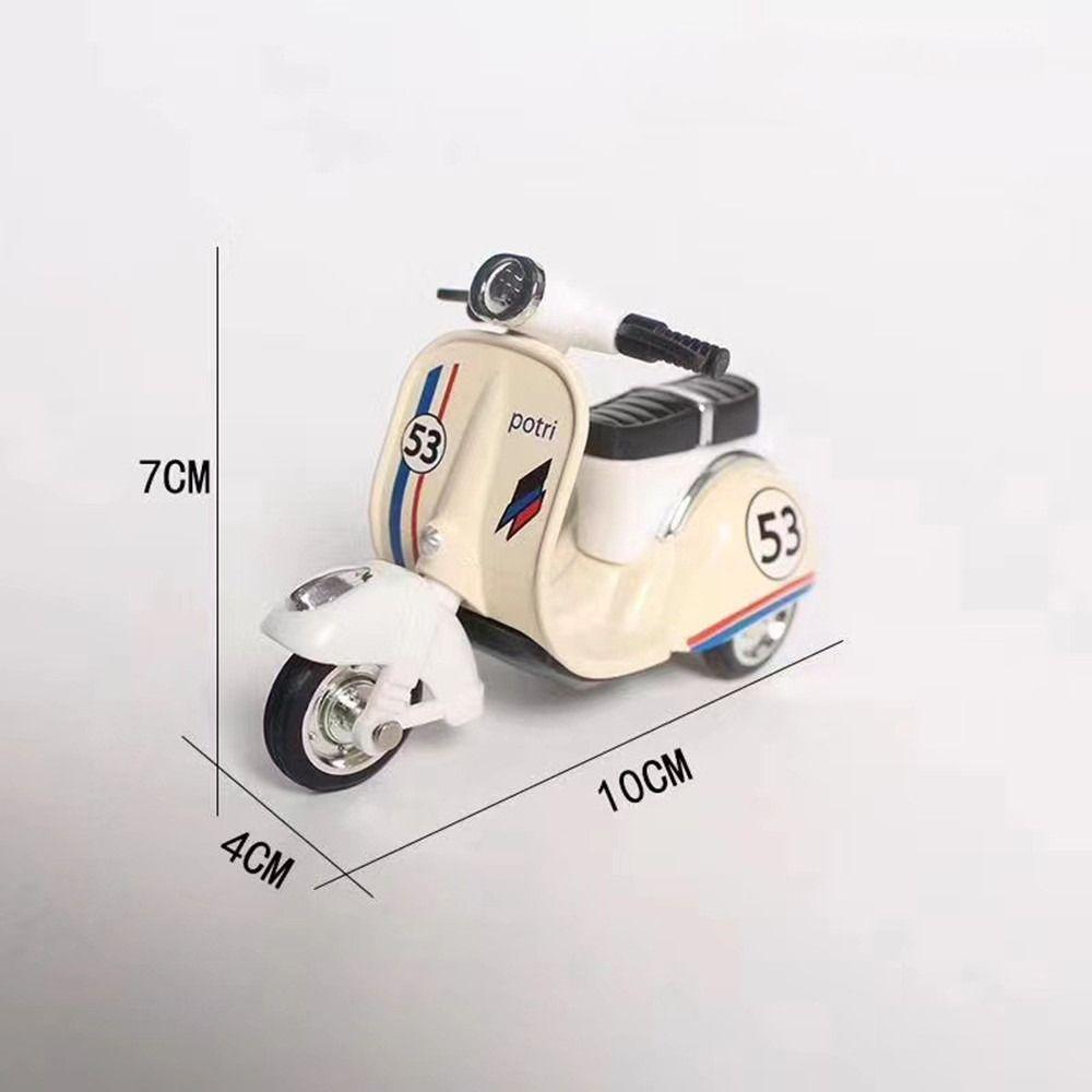 Miniature Motorcycle Model Pull-back Simulation Motorcycle Toy Mini Motorcycle  Friend Children