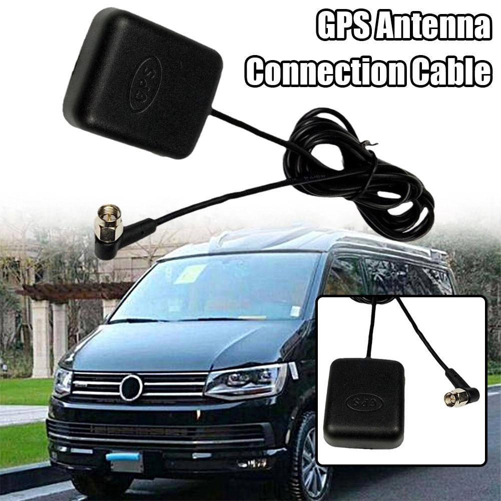 1,7-метровая автомобильная GPS-антенна с разъемом SMA, кабель GPS-приемника, автоматический антенный адаптер для автомобильной навигации, камеры ночного видения, плеера