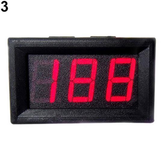 Portable DC 0-30V Voltmeter LED Display Panel Car Motor Digital Voltage Meter