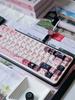 Розовая ночная звезда Колпачок для клавиши Cherry Толщина стенки 1,6 мм Материал PBT Сублимация Нюдово-розовый Колпачок для клавиши 142 клавиши 2.25/2.75U Колпачок для клавиши Alice