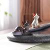 Creative Desk Small Statue Lovely Animal Figurine Tearoom Ornament Miniatures Sculpture  Office