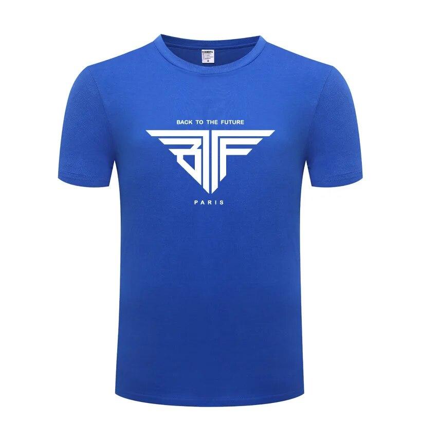 Back To The Future BTTF T Shirts Unisex Short Sleeve O Neck Cotton Unisex T-Shirt Cool Fashion Funny Streetwear Top Tee Big Size