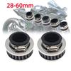2x 28mm-60mm Universal Air Filter Cleaner Motorcycle ATV Pit Dirt Bike Air Cleaner Intake Filter for Honda Kawasaki Yamaha Moto
