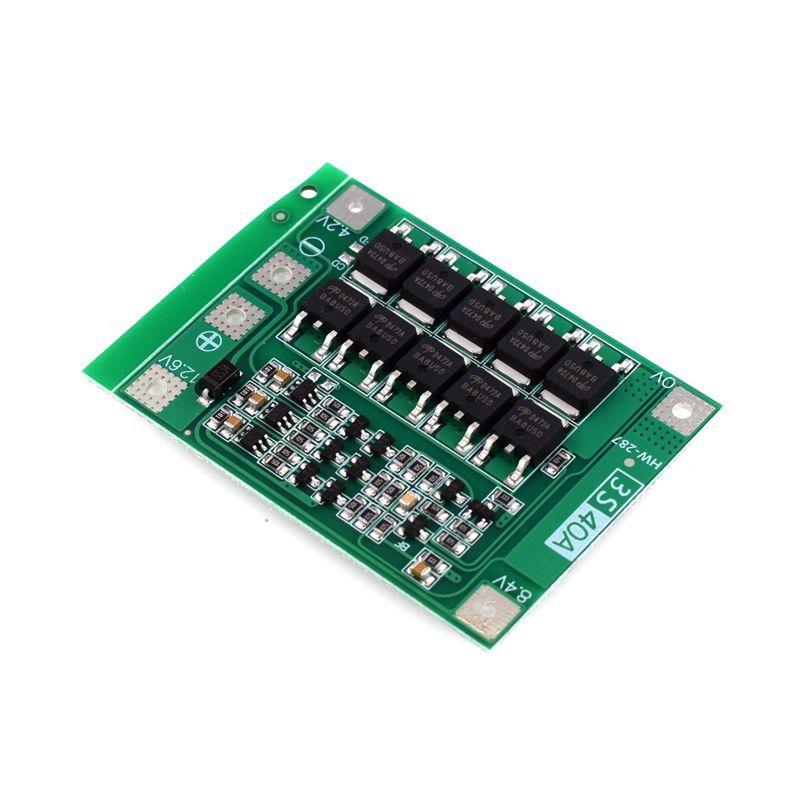 Защитная доска 18650 Bms для зарядного устройства литиевой батареи Li-ion с низким потреблением