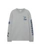COVERNAT Multi-Graphic Long Sleeve Melange Gray