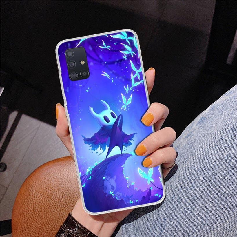 Мультяшный чехол для телефона Hollow Knight для Samsung Galaxy A52 A32 A22 A12 A51 A31 A50S A30S A20S A10S Note 20 Ultra 10 Plus S10 A72 A7