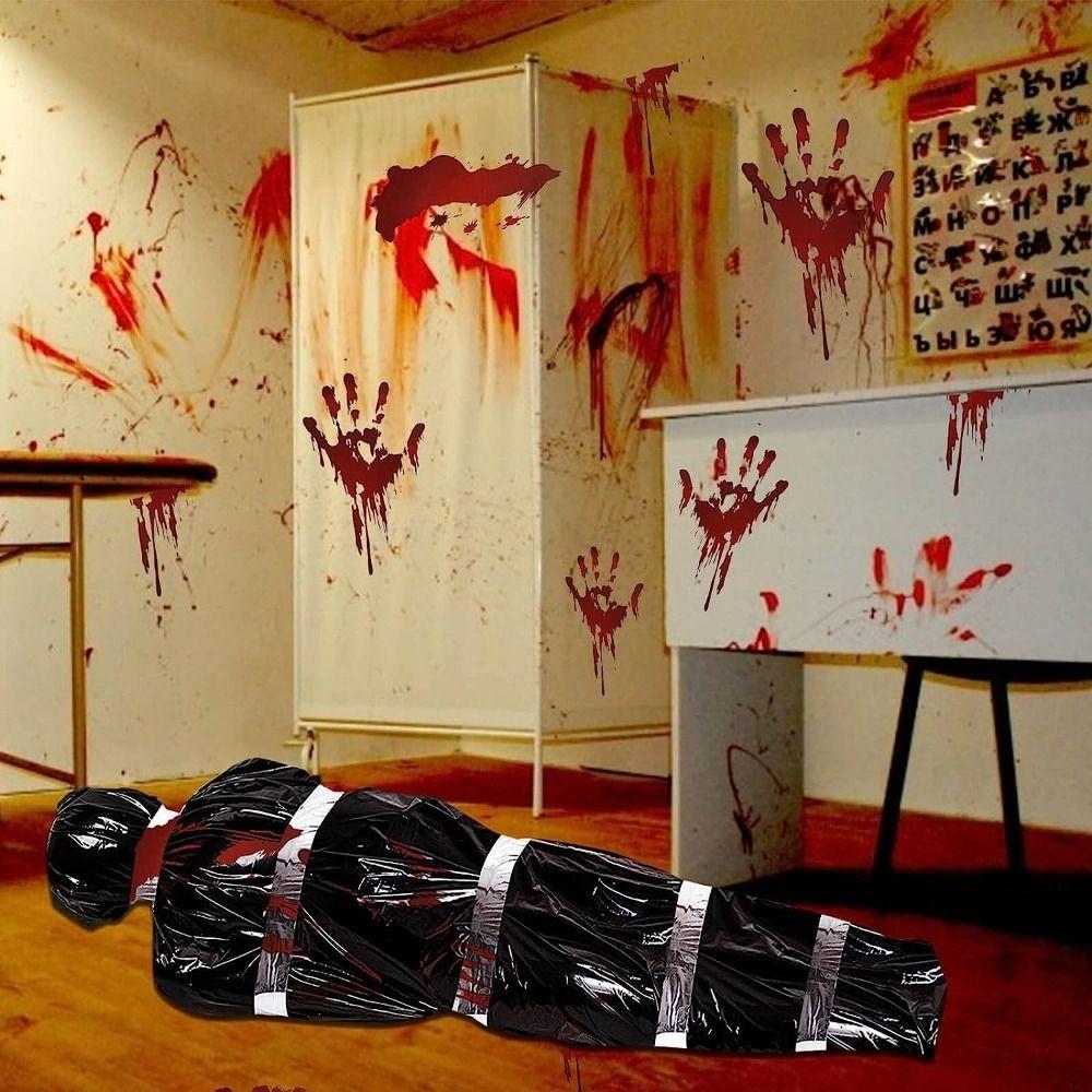 Scary Hanging Corpse Inflatable Halloween Ornament Halloween Decorations Dead Victim Props  Yard