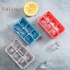 1 Set Ice Tray 6 Grids DIY Making BPA-free Convenient Ice Cube Dessert Making Mold Kitchen Tools