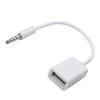 Автомобильный USB-адаптер-переходник на AUX 3,5 мм, соединительный провод, подходит для автомобильных звуковых систем, воспроизведения музыки