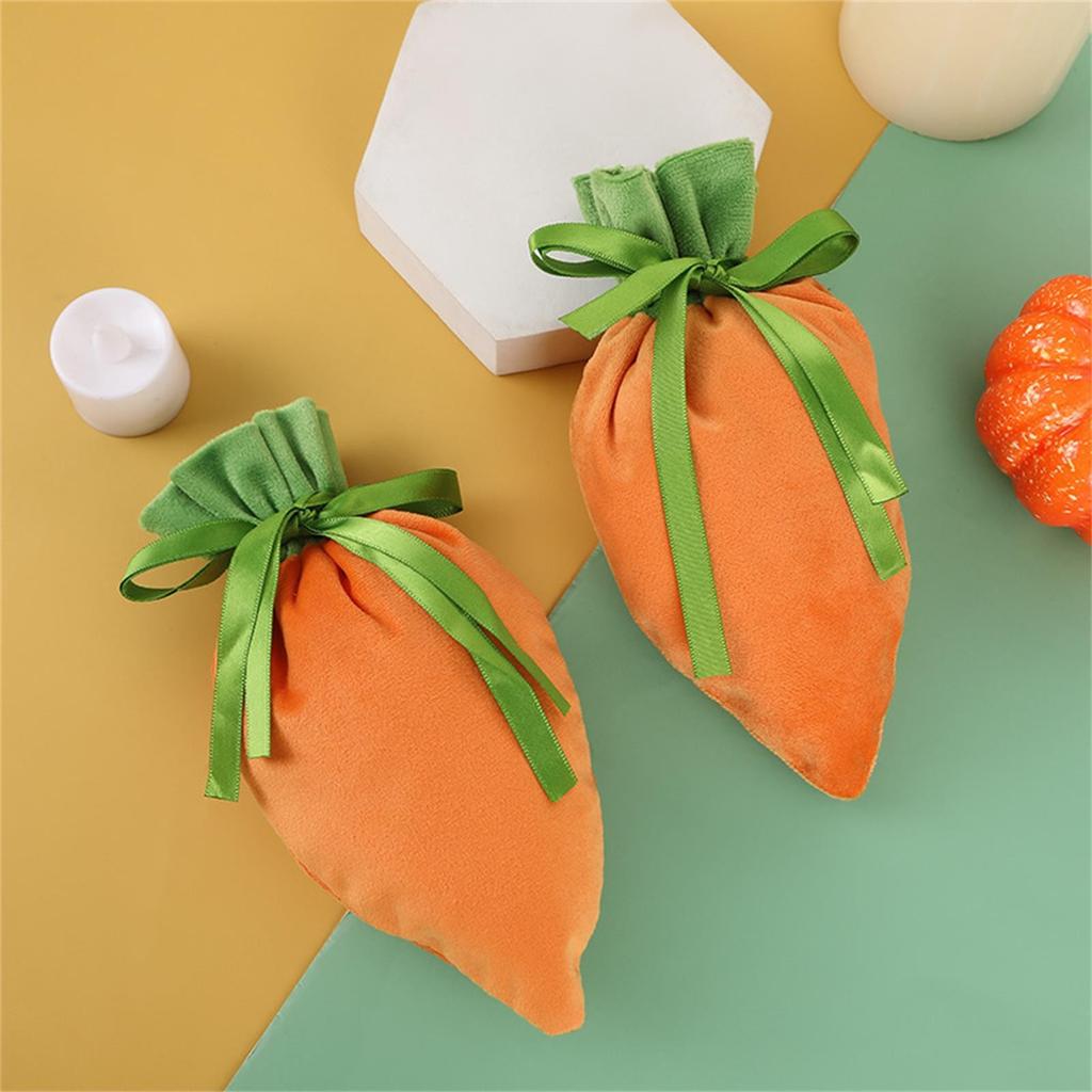 Easter Egg Bunny Carrot Bag Party Candy Bag Gift Packaging Bag