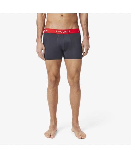 Lacoste Мужские базовые боксеры 3 шт. 5H2381-55G 8W3 [Отправлено из Кореи] 100% Оригинал