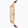 Swarovski 5416701 Era Journey темно-красные женские часы с PVD-покрытием розового золота
