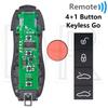 Отличный ID49 PCF7945P 315/433/434 МГц Без Бесключевого Доступа/Keyless Go Автомобильный Пульт Ключ Запчасти для DIY Для Porsche Macan Panamera Cayenne