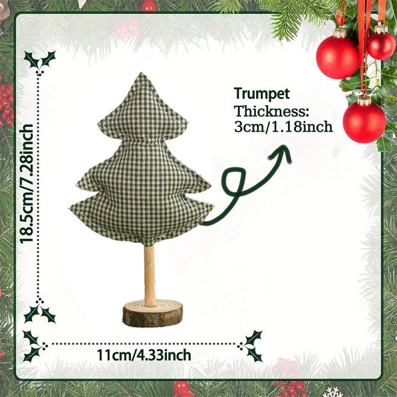 New Mini Christmas Tree Decoration Tabletop Ornament Christmas Creative Decoration Props Festive Event Ornament