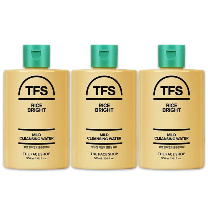 THE FACE SHOP Rice Bright Cleansing  Gel Foam / Foam Cleanser / Tube Balm / Cleansing Water / Cleansing Oil (20 Options) - DAISO
