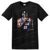 Баскетбольная футболка Джоэла Эмбиида Philadelphia 76ers Маскированный игрок