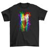 Pride_18 Love T-shirt - Spread Love, Funny and Fabulous! Fun Unisex Design, 100%