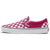 Классические кроссовки Slip-On Checkerboard - Cherries Jubilee Unisex, красные VN000BVZC9L