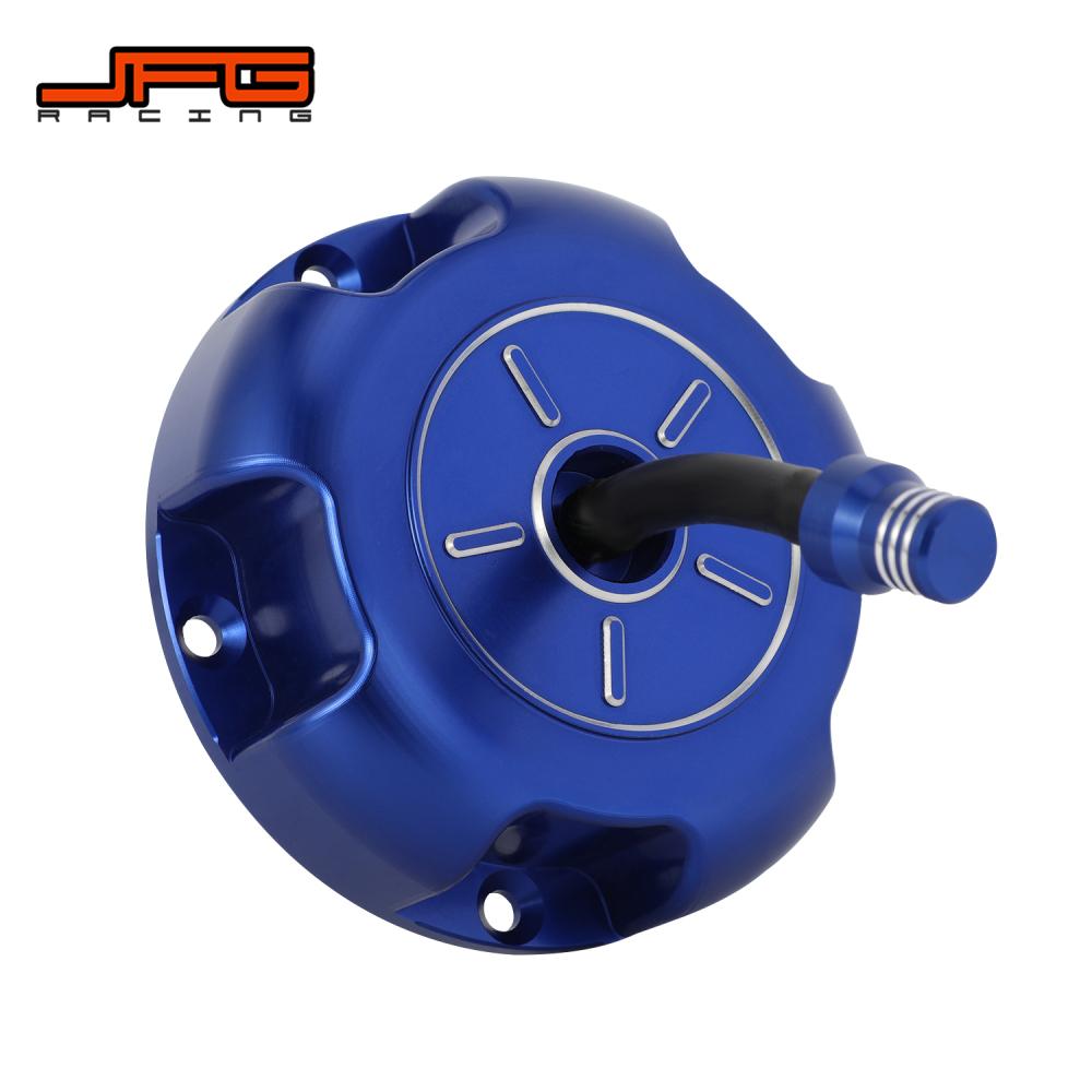 ATV CNC Gas Cap Fuel Petrol Tank Cover ATV Aluminium accessories For Yamaha YFZ450 YFZ 450 parts