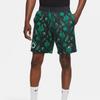 Nike Alumni Nigeria Team Feather Print Casual Shorts Men Bottoms Green CU1408-364