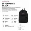 JanSport Beyond Pack Backpack 20L – Black | Lightweight Everyday School & Travel Backpack