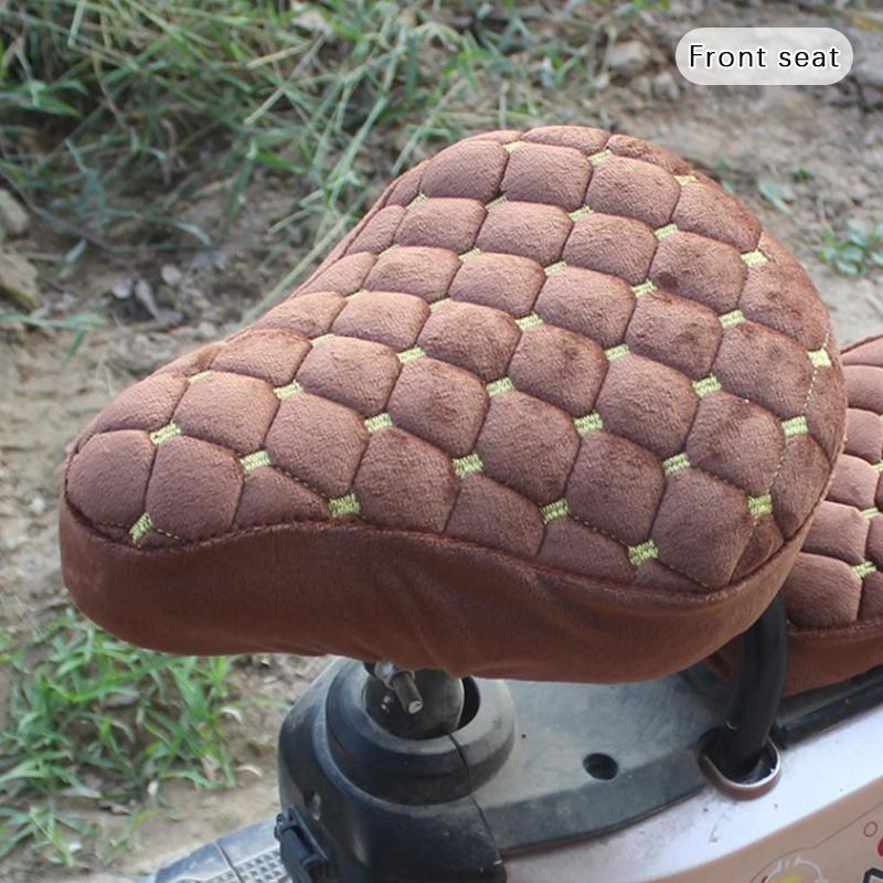 Чехол на сиденье электрического велосипеда, универсальный чехол на сиденье автомобиля, аккумулятора, велосипеда, удобный утолщенный чехол