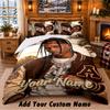 Travis Scott Custom Name 3Pcs Bedding Set 1 Bed Sheet 2 Pillowcases Bedroom Home Decor