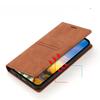 iPhone14 Solid Color Flip Card Holder Leather Case: Dreamy Magnetic Phone Cover for Apple 13.