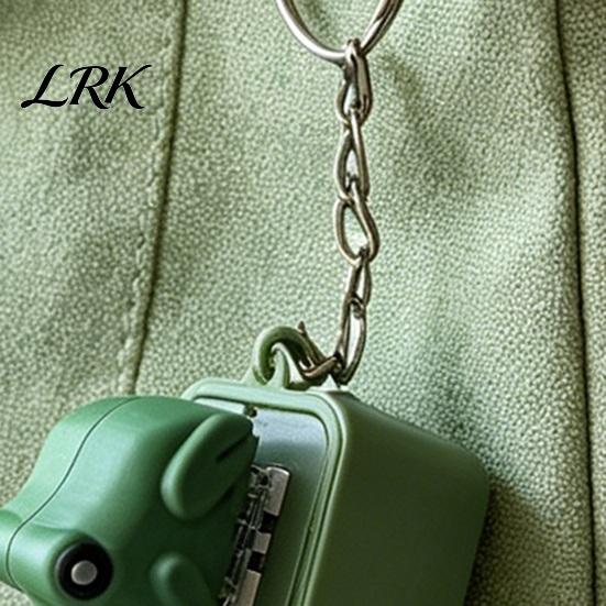 Клавиатурный Кликер Игрушка-Антистресс Чайка Лягушка Звуковая Кнопка Брелок, Креативный Снятие Стресса Голос с Настольным Аксессуаром Звуки Животных и Светодиодная Подсветка,