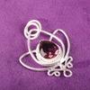Rhodolite Gemstone Jewelry, Handmade Silver Jewelry, 925 Solid Sterling Silver Pendant, Gorgeous Silver Pendant For Wedding Gift