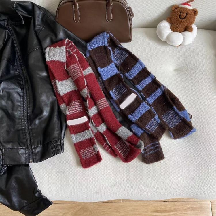 Изысканные унисекс шарфы для улицы, повседневная модная повязка, роскошный женский шарф для улучшения образа при повседневных покупках