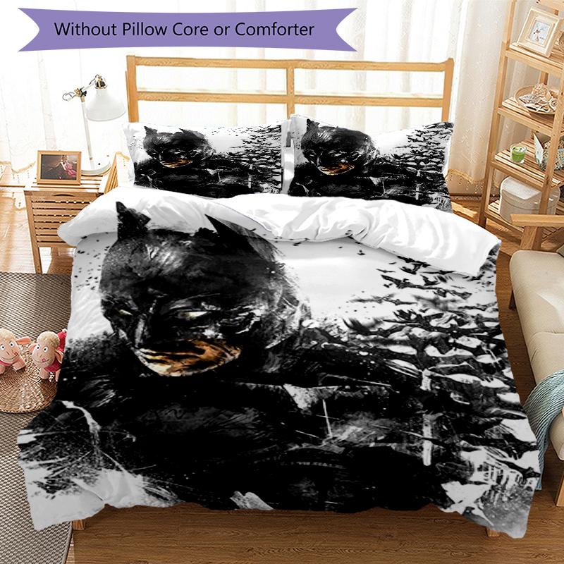 Batman Artwork Print Flannel Blanket, Soft Warm Lightweight Throw Blanket for living Room,Sofa Bed Camping office