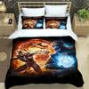 Постельное белье с принтом Mortal Kombat Изысканный набор постельных принадлежностей Мягкое пододеяльник Теплый комплект одеяла Постельный комплект Высококачественный Премиум Подарок на день рождения