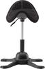 Up Up Toronto ergonomic balance stool Black, Black fabric, longer gas lift